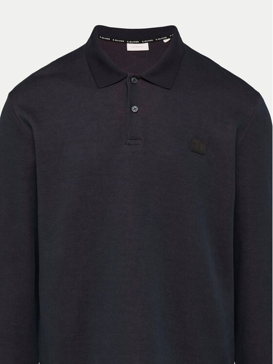 s.Oliver s.Oliver Polo majica 2153475 Mornarsko modra Regular Fit
