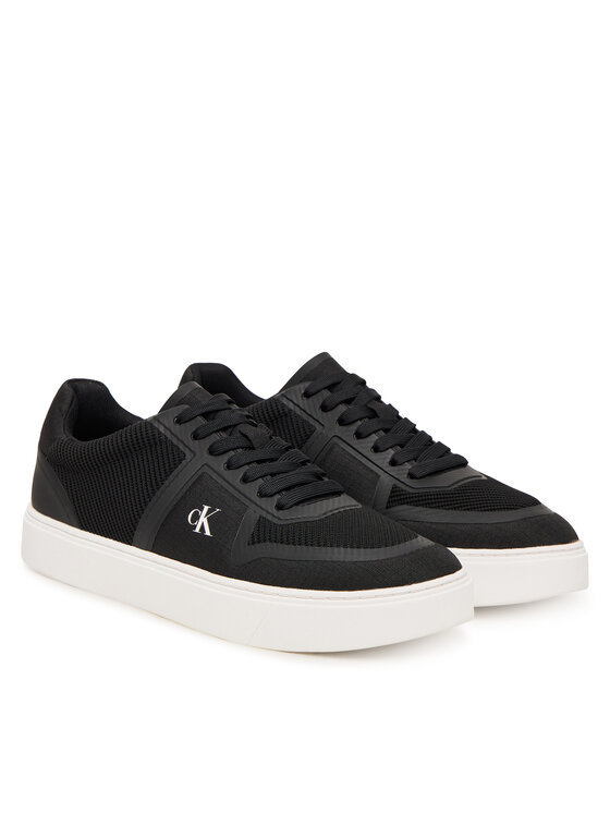 Calvin Klein Sneakers Calvin Klein Claccic Cups Laceup Knit HM0HM02130 Negru
