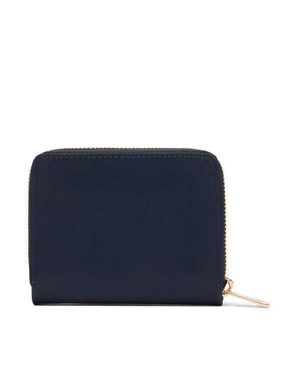 Tommy Hilfiger Portofel Tommy Hilfiger Th Icon Med Za W/Flap Nylon AW0AW18991 Bleumarin