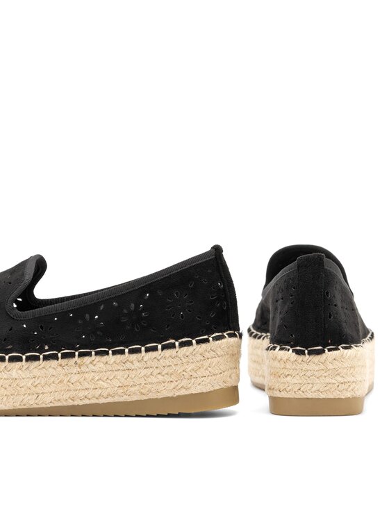 DeeZee Espadrilles DeeZee WSS20459-01 Fekete