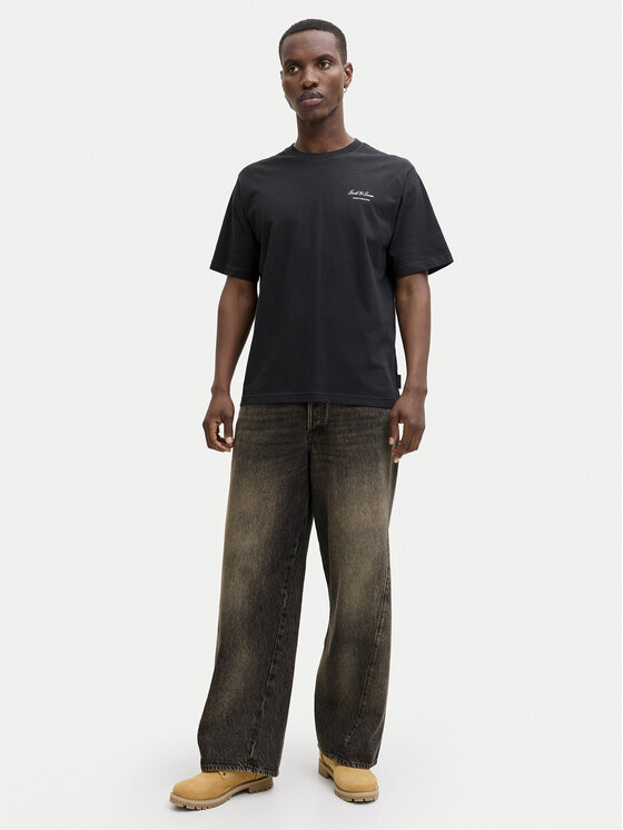 Jack & Jones Jack & Jones Camiseta Earchive 12287990 Negro Regular Fit