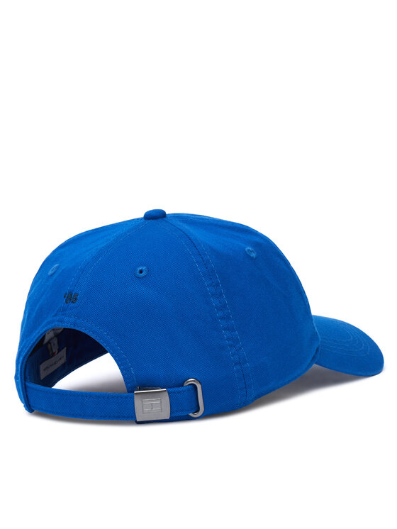Tommy Hilfiger Kapa s šiltom Tommy Hilfiger Th Flag Soft 6 Panel Cap AM0AM14099 Modra