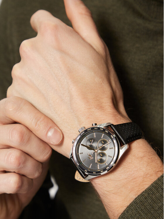 Lacoste Hodinky Lacoste Boston 2011379 Čierna