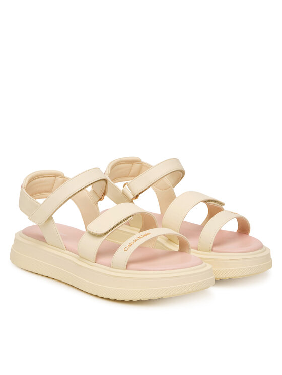 Calvin Klein Sandały Calvin Klein V3A2-83250-0326 Beżowy