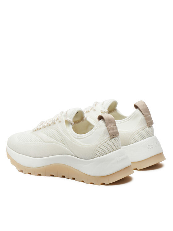 Calvin Klein Zapatillas Calvin Klein Runner Lace Up Pearl Mix M HW0HW02079 Blanco