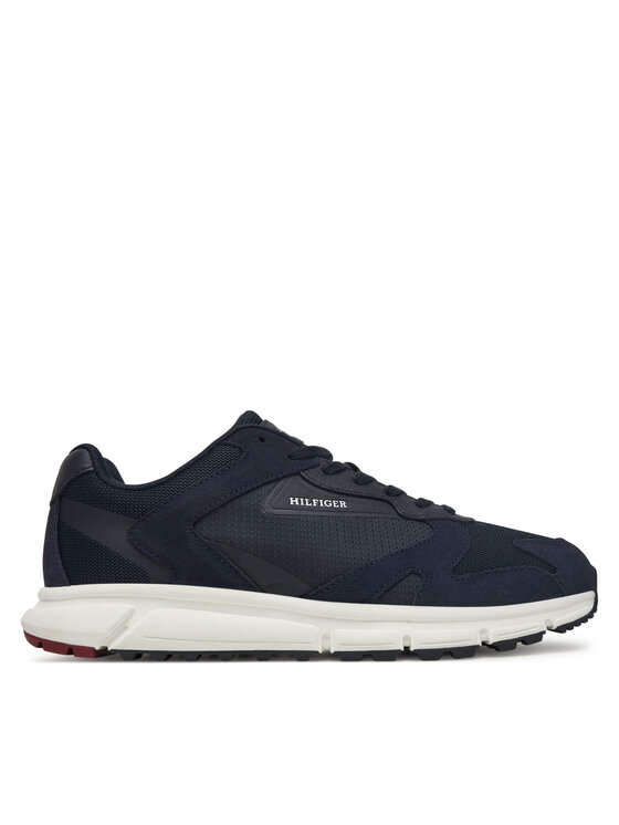 Tommy Hilfiger Sneakers Tommy Hilfiger Outdoor Runner Mix FM0FM05574 Blu scuro