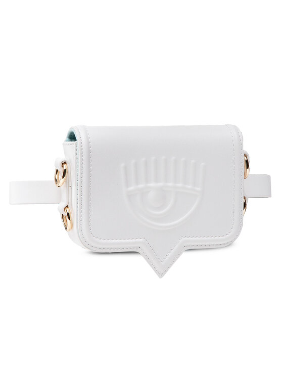 Chiara Ferragni Torbica za okrog pasu﻿ Chiara Ferragni 21PE-CFPT014 Bela