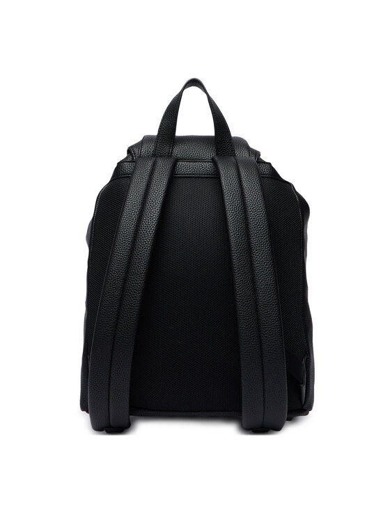 Calvin Klein Hátizsák Calvin Klein Weebbing Strap Flap Backpack LV04F3645G Fekete