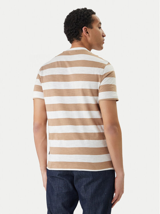 Bugatti Bugatti Camiseta 8350-75022C Beis Regular Fit