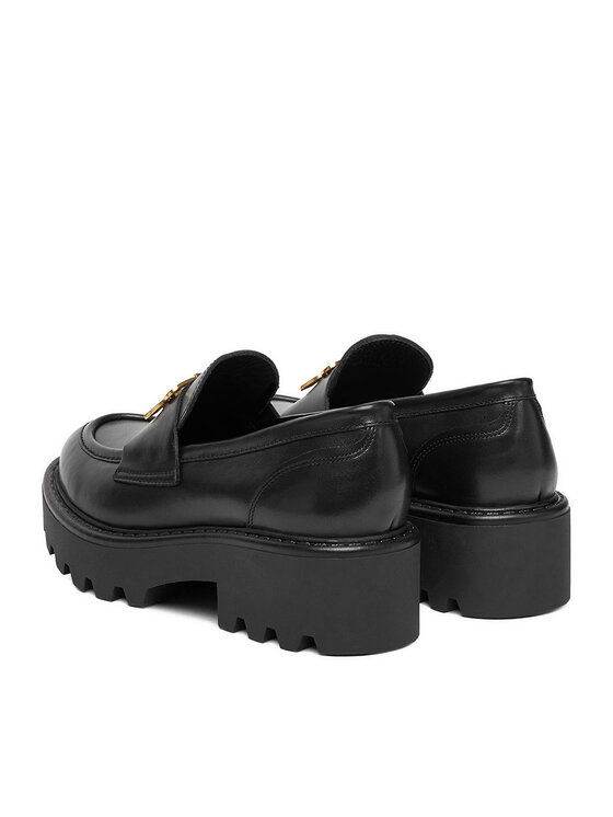 GINO ROSSI Loafersy Gino Rossi EO-ROYA-8103-25 Černá