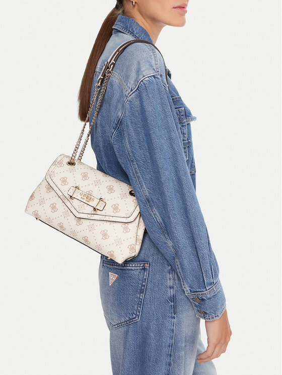 Guess Kabelka Guess HWGP98 90210 Écru
