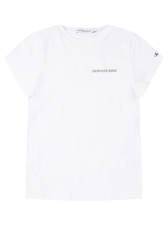 Calvin Klein Jeans Calvin Klein Jeans Majica IB0IB00456 Bela Regular Fit