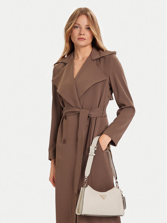 Guess Geantă Guess Cresidia II HWPD98 88180 Écru