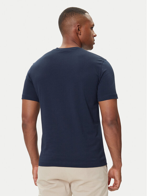 Aeronautica Militare Aeronautica Militare Camiseta 252TS1942UJ00538 Azul marino Regular Fit
