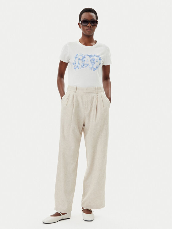 Gap Gap Футболка 729555-03 Білий Regular Fit