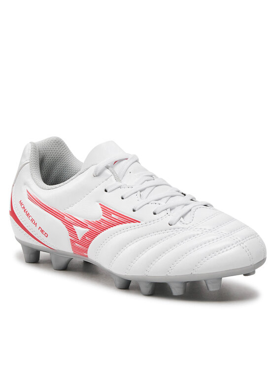 Mizuno Ghete pentru fotbal Mizuno Monarcida Neo Iii Select Jr Md P1GB2425 Alb