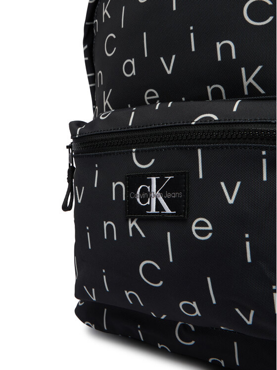 Calvin Klein Batoh Calvin Klein Aop Backpack IU0IU00725 Černá