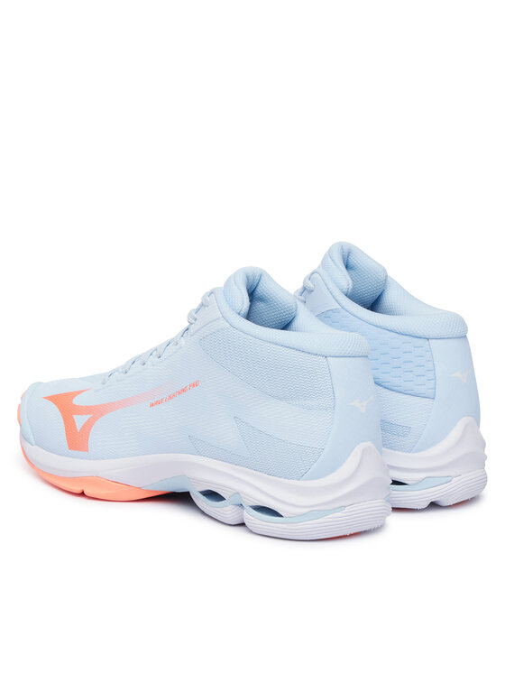 Mizuno Взуття у спортзал Mizuno Wave Lightning Pro Mid V1GC2665 Світло-синій