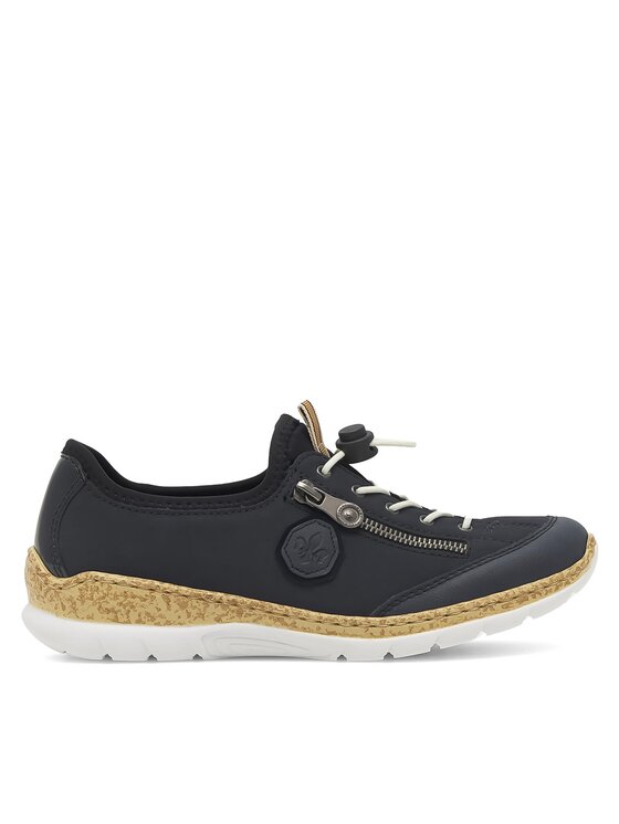 Rieker Sneakersy Rieker N4263-14 Tmavomodrá