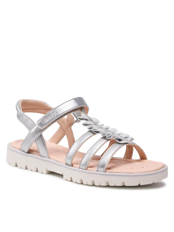 Geox Sandale Geox J S.Starblush G.C J25FYC 0NF07 C1007 S Srebrna