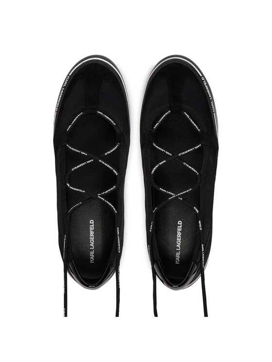 KARL LAGERFELD Балетки KARL LAGERFELD Altia KL66111 Чорний
