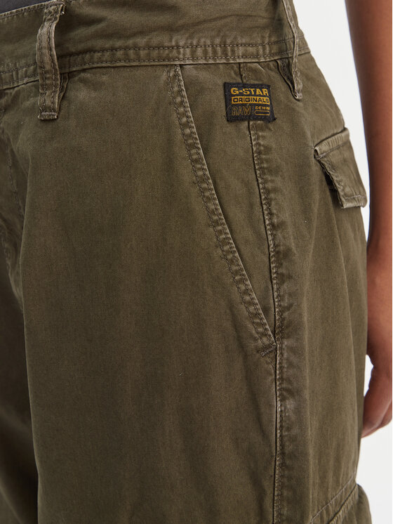 G-STAR G-Star Raw Штани з тканини D28756-D388 Зелений Boyfriend Fit