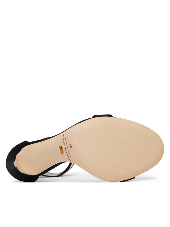 Elisabetta Franchi Босоніжки Elisabetta Franchi SA-91L-62E2-V600 Чорний