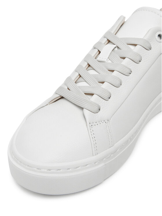 Calvin Klein Сникърси Calvin Klein Cupsole Lace Up W/Ml HW0HW02288 Бял