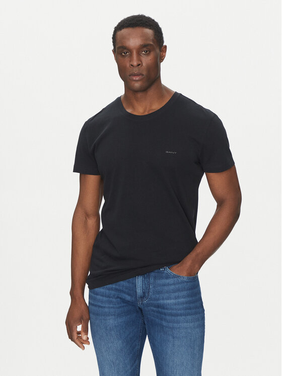 Gant Gant Póló szett 900012008 Fekete Regular Fit