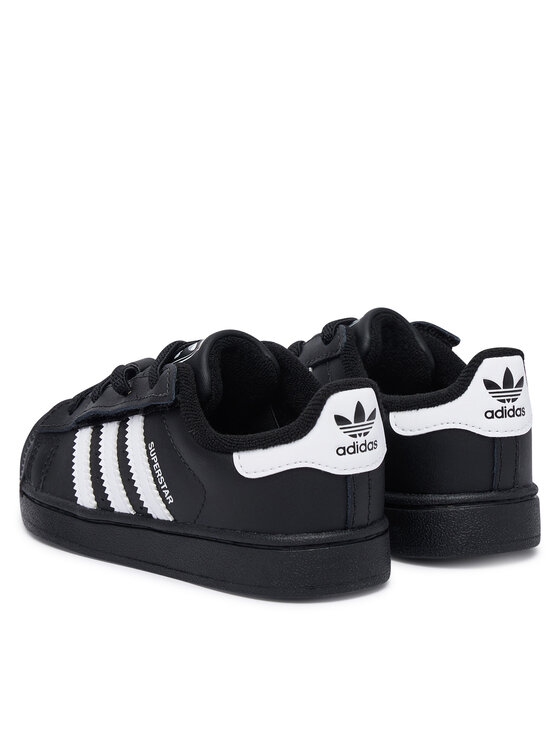 adidas Снікерcи adidas Superstar II Elastic Lace JH9985 Чорний