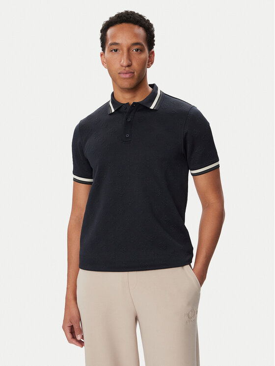 Guess Guess Polo Z6BP02 K6539 Azul marino Regular Fit