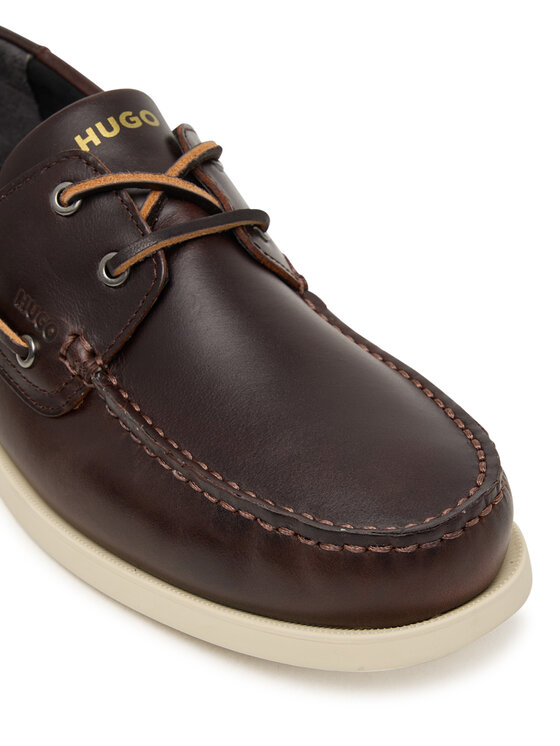 HUGO Мокасини HUGO Darcy Boat LT 50563321 Коричневий