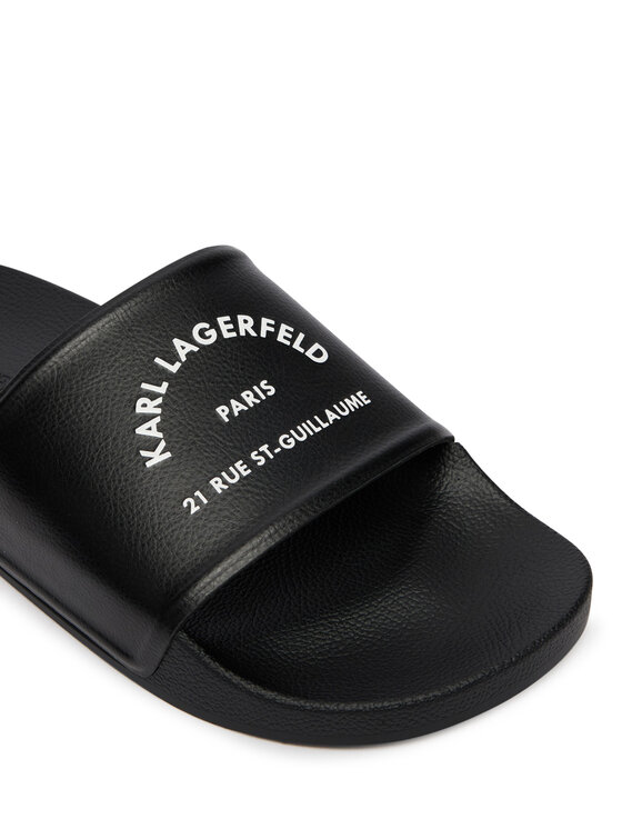 KARL LAGERFELD Шльопанці KARL LAGERFELD KL70008C Чорний