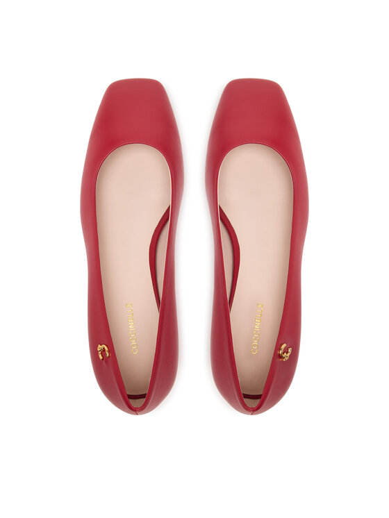 Coccinelle Балеринки Coccinelle C-Everyday Smo E4 U1L 19 01 01 Червен