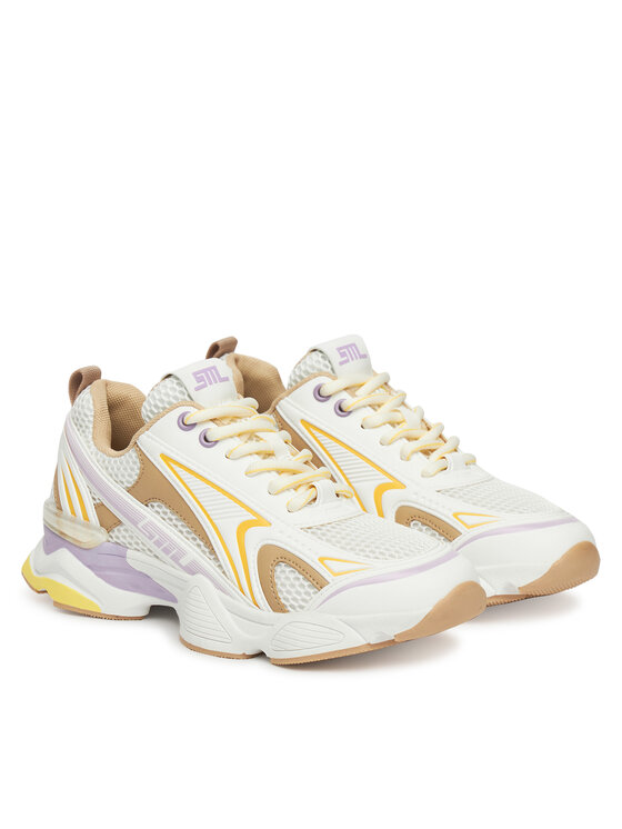 Steve Madden Снікерcи Steve Madden Speedster-E SM19000122 Білий
