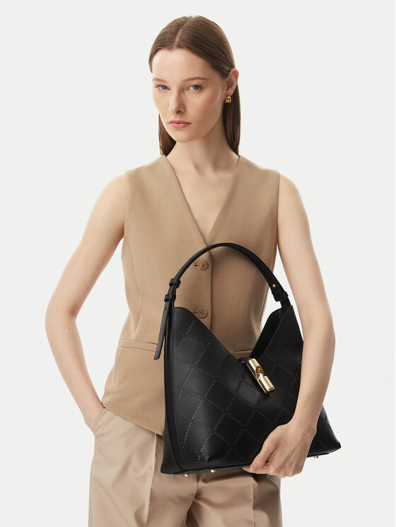Furla Τσάντα Furla Goccia M WB01499 BX3947 KH O6000 Μαύρο