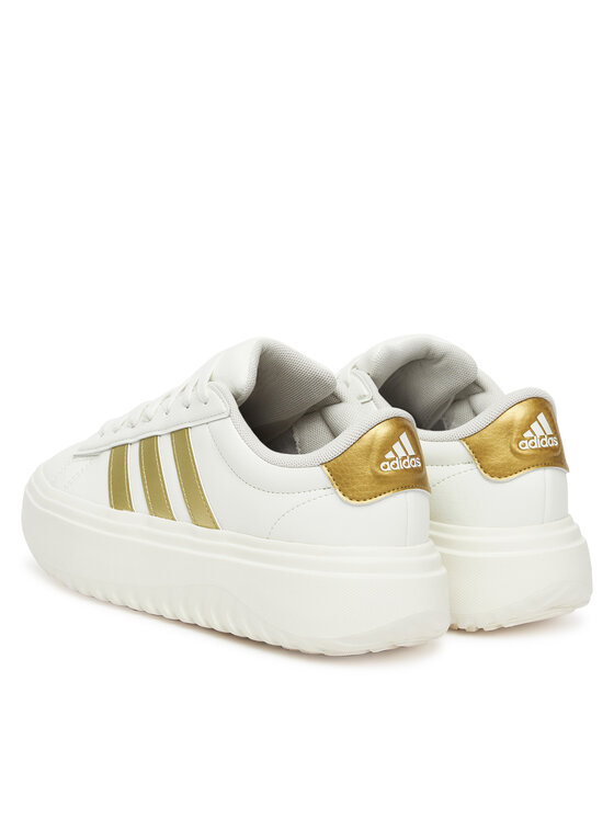 adidas Αθλητικά adidas Grand Court Platform JR0699 Λευκό
