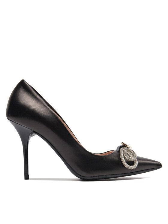 LOVE MOSCHINO Pantofi cu toc subțire LOVE MOSCHINO JA10359G1IIE0000 Negru