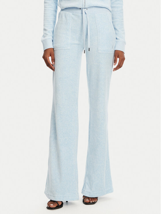 Juicy Couture Juicy Couture Sportinės kelnės Layla JCSEBJ001 Žydra Flared Leg