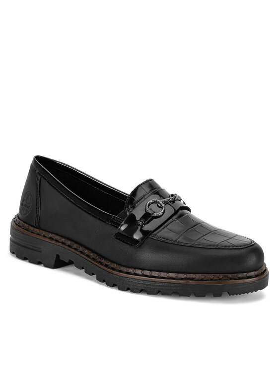 Rieker Loafers Rieker 54862-01 Negru