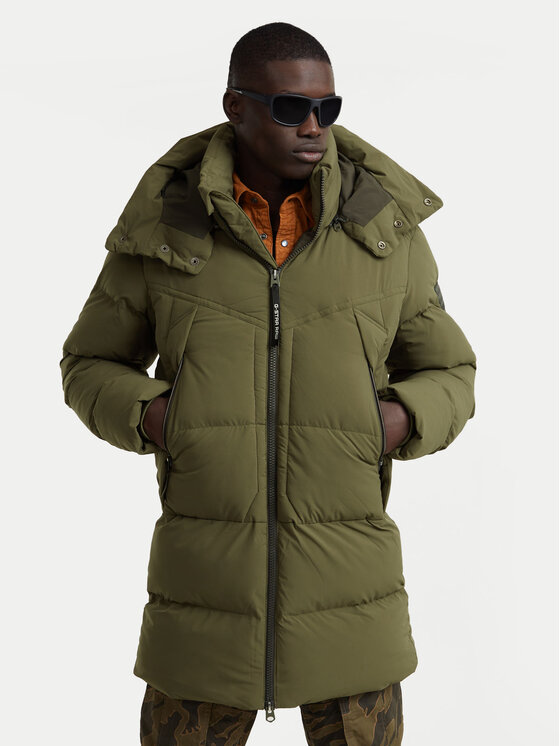 G-STAR G-Star Raw Giubbotto invernale G- Whistler D25347-D518 Verde Regular Fit