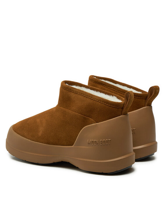 Moon Boot Μπότες Χιονιού Moon Boot Luna Low Suede Boot 80D2480040 Καφέ