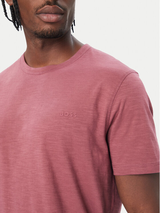 BOSS BOSS Camiseta Tegood 50508243 Guinda/burdeos Regular Fit