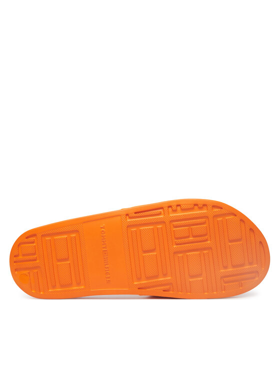 Tommy Hilfiger Nazouváky Tommy Hilfiger Th Script Pool Slide FW0FW09286 Oranžová
