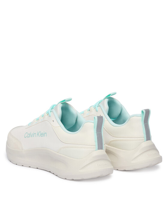 Calvin Klein Sneakersy Calvin Klein Light Eva Run Ess Lac Ny-Su Wmn HW0HW03293 Bílá