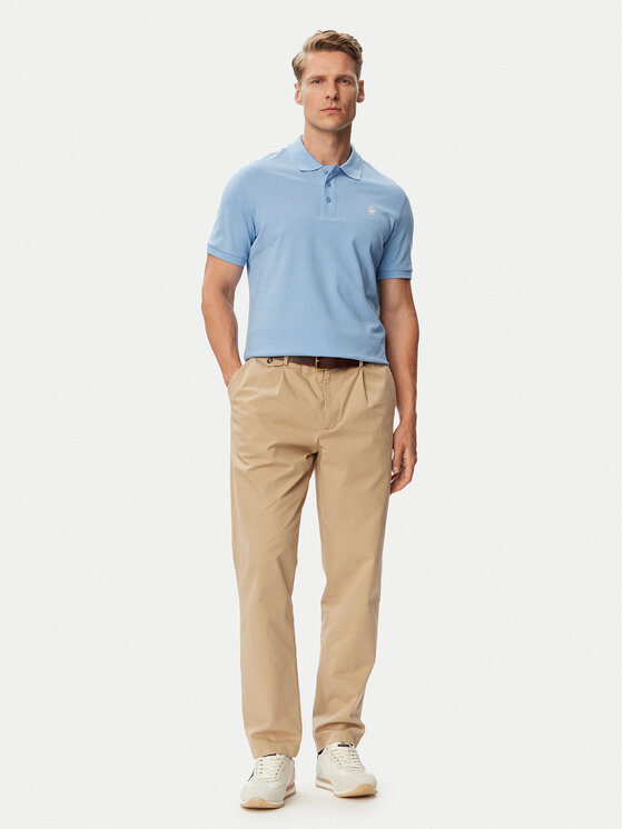 Beverly Hills Polo Club Beverly Hills Polo Club Polo P-SS26M-P42560_Tcx LogoWSKY Azul claro Regular Fit