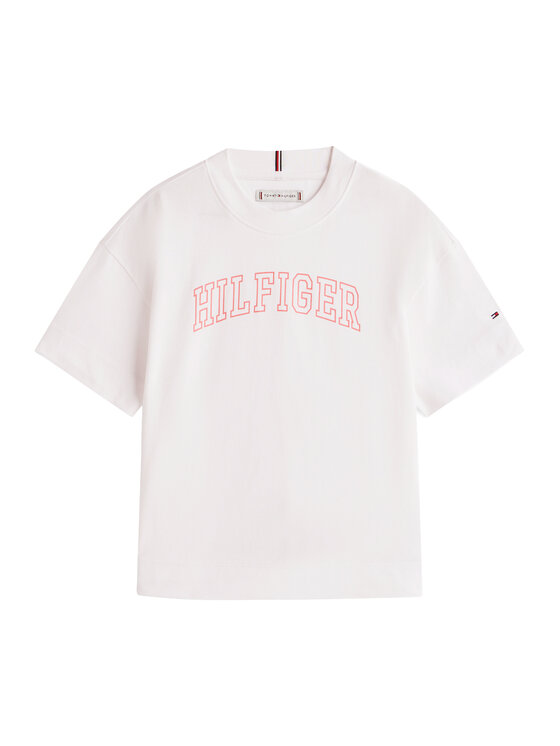 Tommy Hilfiger Tommy Hilfiger Camiseta KG0KG09523 Blanco Regular Fit