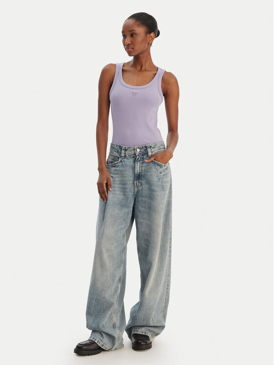 HUGO HUGO Top Datamia 50514489 Violeta Slim Fit