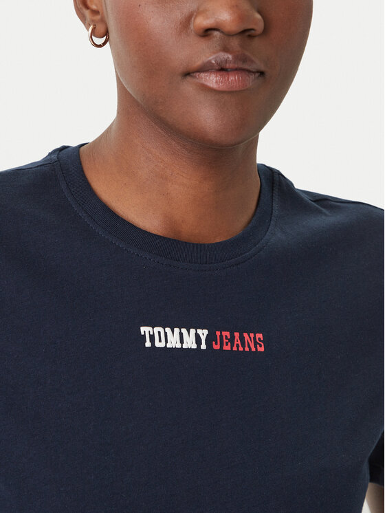Tommy Jeans Tommy Jeans Camiseta DW0DW22277 Azul marino Regular Fit