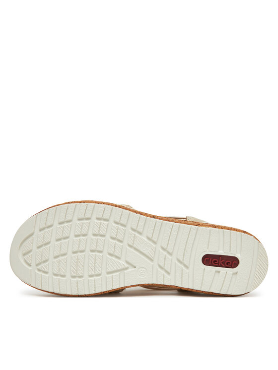 Rieker Sandały Rieker CEO-62741-60 Beżowy